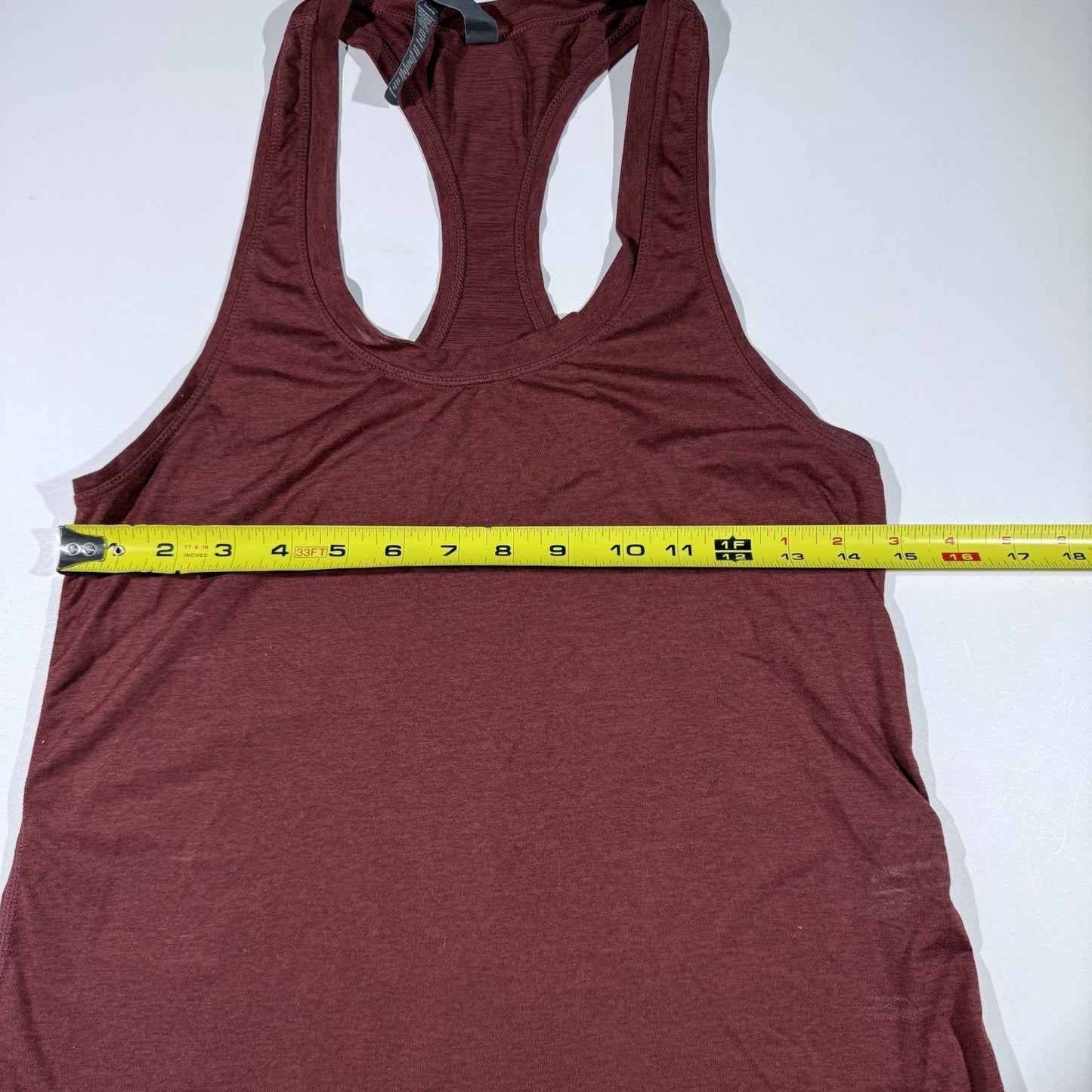 Vuori Women’s Lux Performance Racerback Tank Top Spice Heather Size M VW108