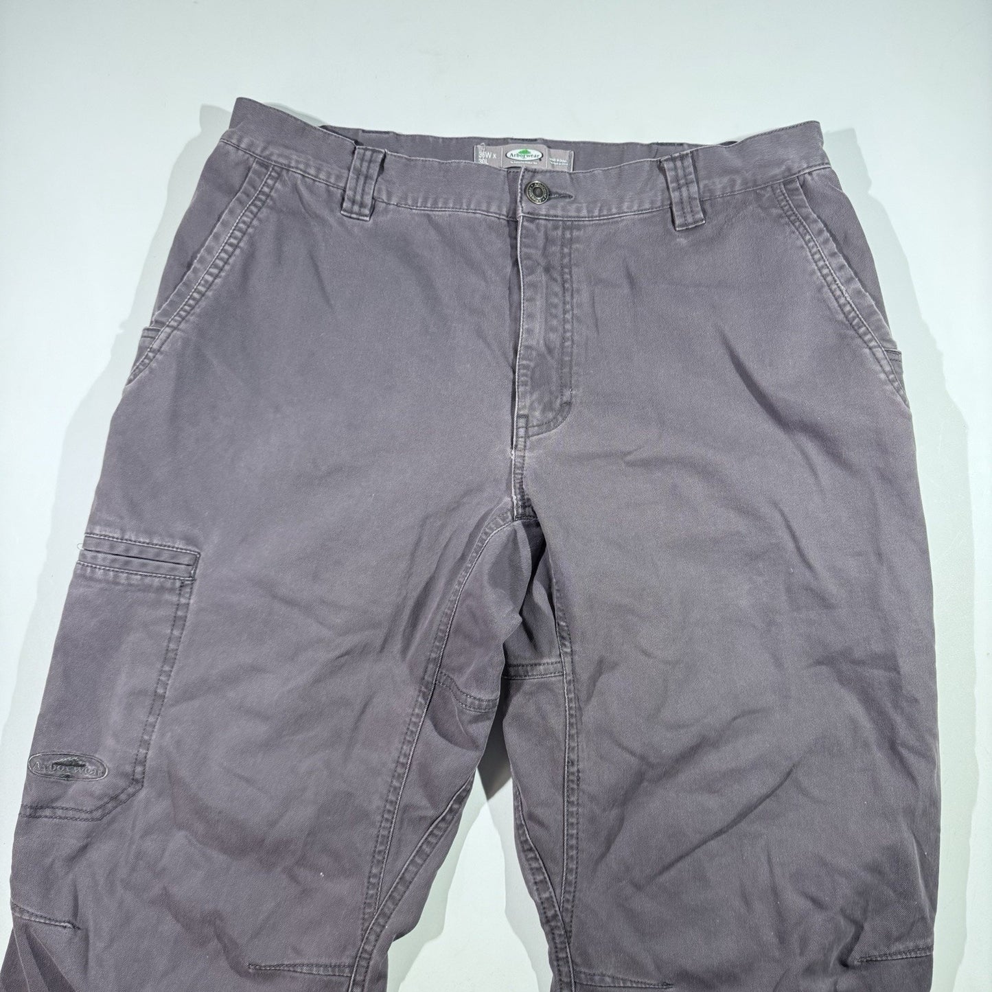 Arborwear Pants Men 36x30 Blue Ground Flex Utility Pocket Workwear Tree Climber