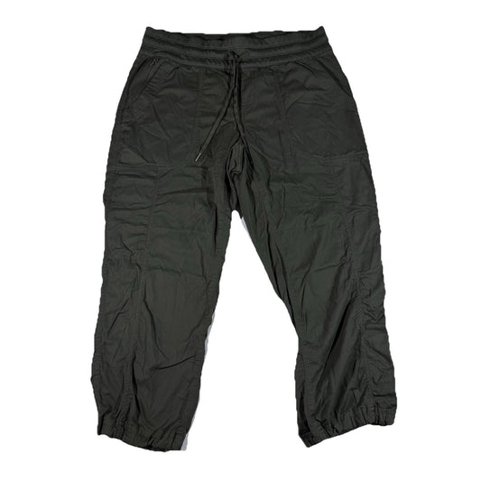 The North Face Aphrodite 2.0 Capri Pants Womens Medium Green Hiking Outdoor