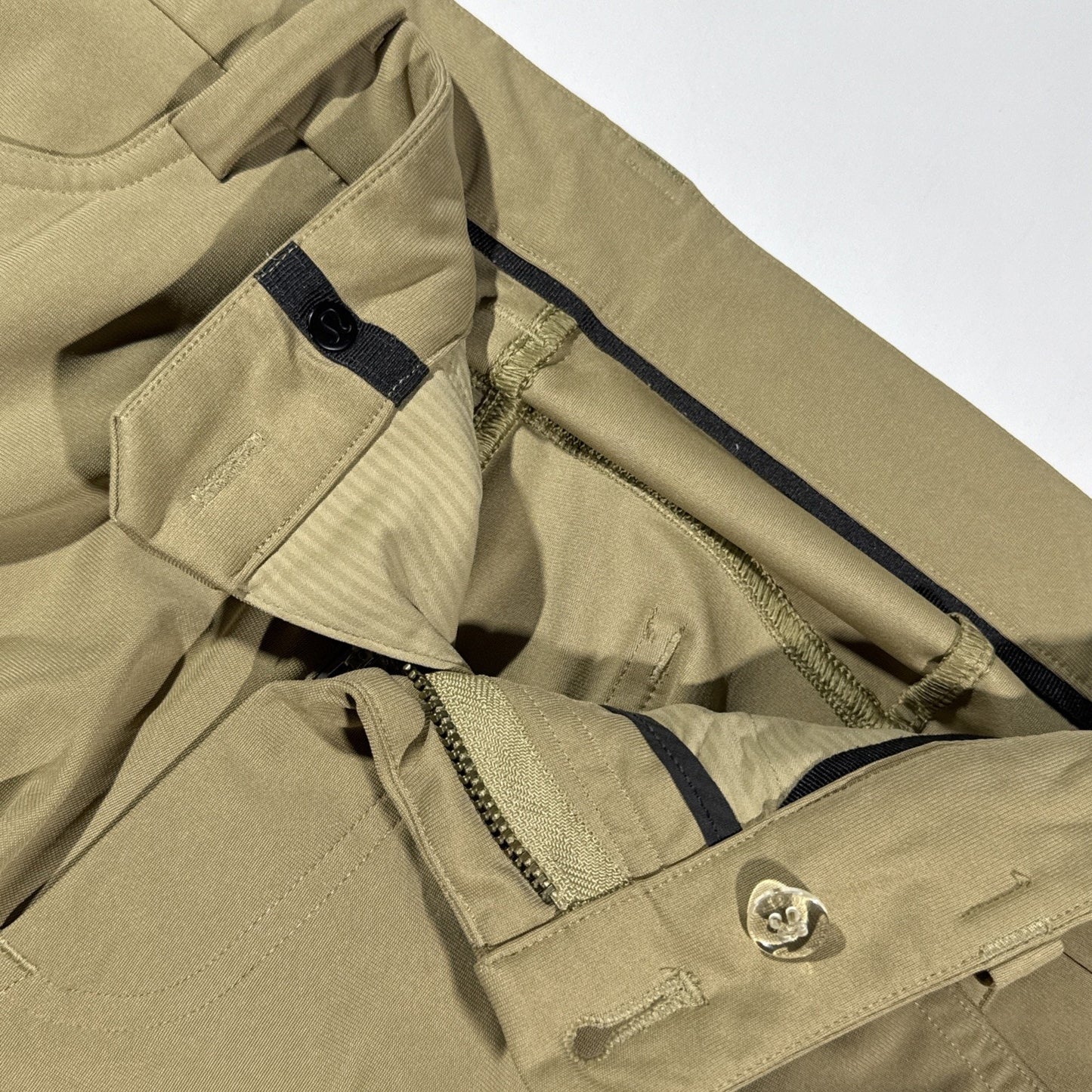 Lululemon Pants Mens 36x31 Tan Khaki 5 Pocket Stretch Casual Golf Hiking ABC