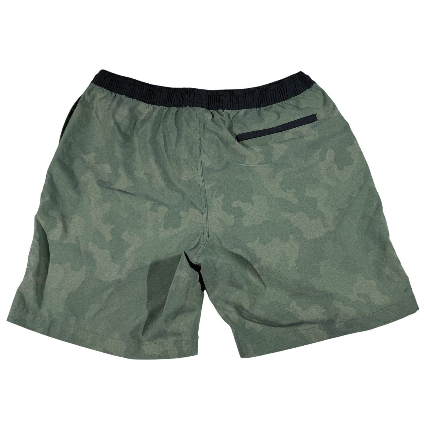 Chubbies Shorts Green Tiger Camo 7" Inseam Drawstring Hybrid Stretch Men’s XL