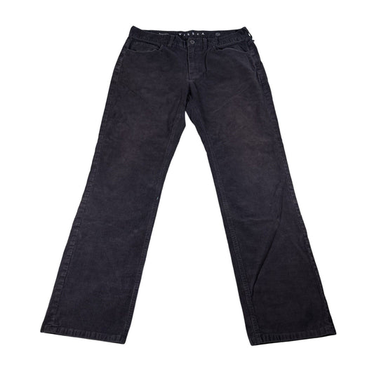 Vissla Men’s Border Corduroy Pants 32x29 Gray Straight Casual Surf Style