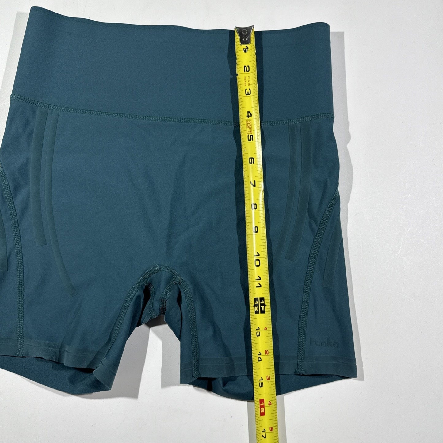 Fanka Women’s Body Sculpt 5” Biker Shorts (Reversible Wear) Blue Size Medium