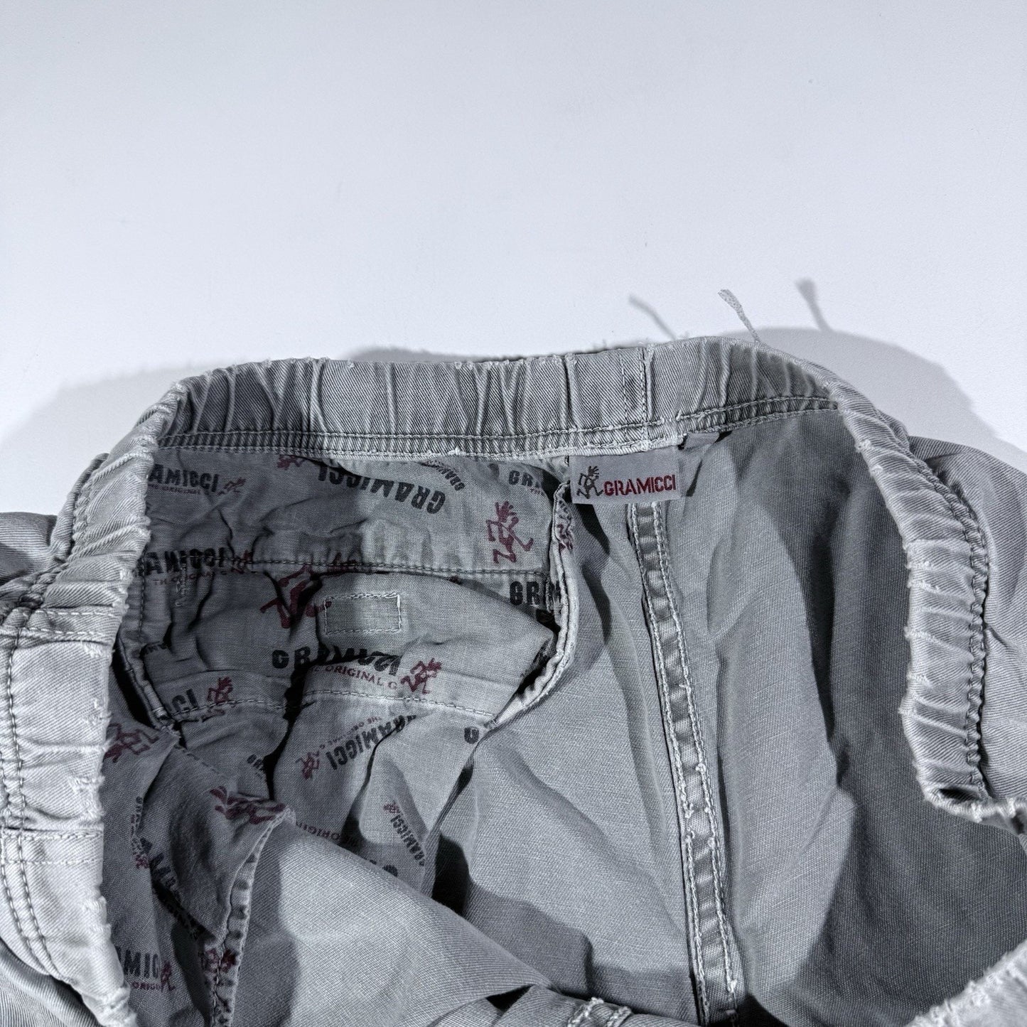 Gramicci G-Shorts Vintage Series Grey Cotton Climbing Shorts Men’s XL