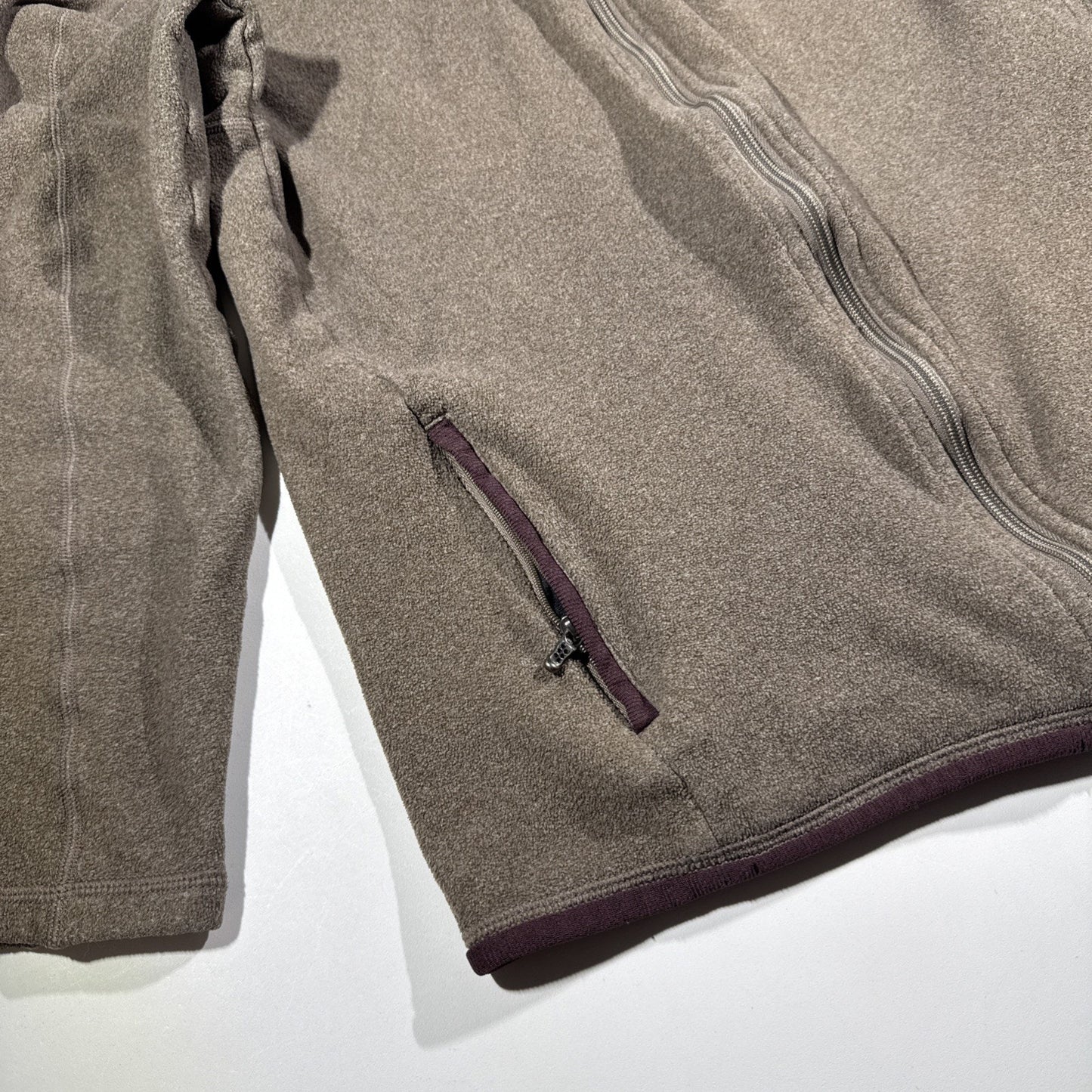 Patagonia Brown Fleece Full-Zip Women's Jacket, Size Medium