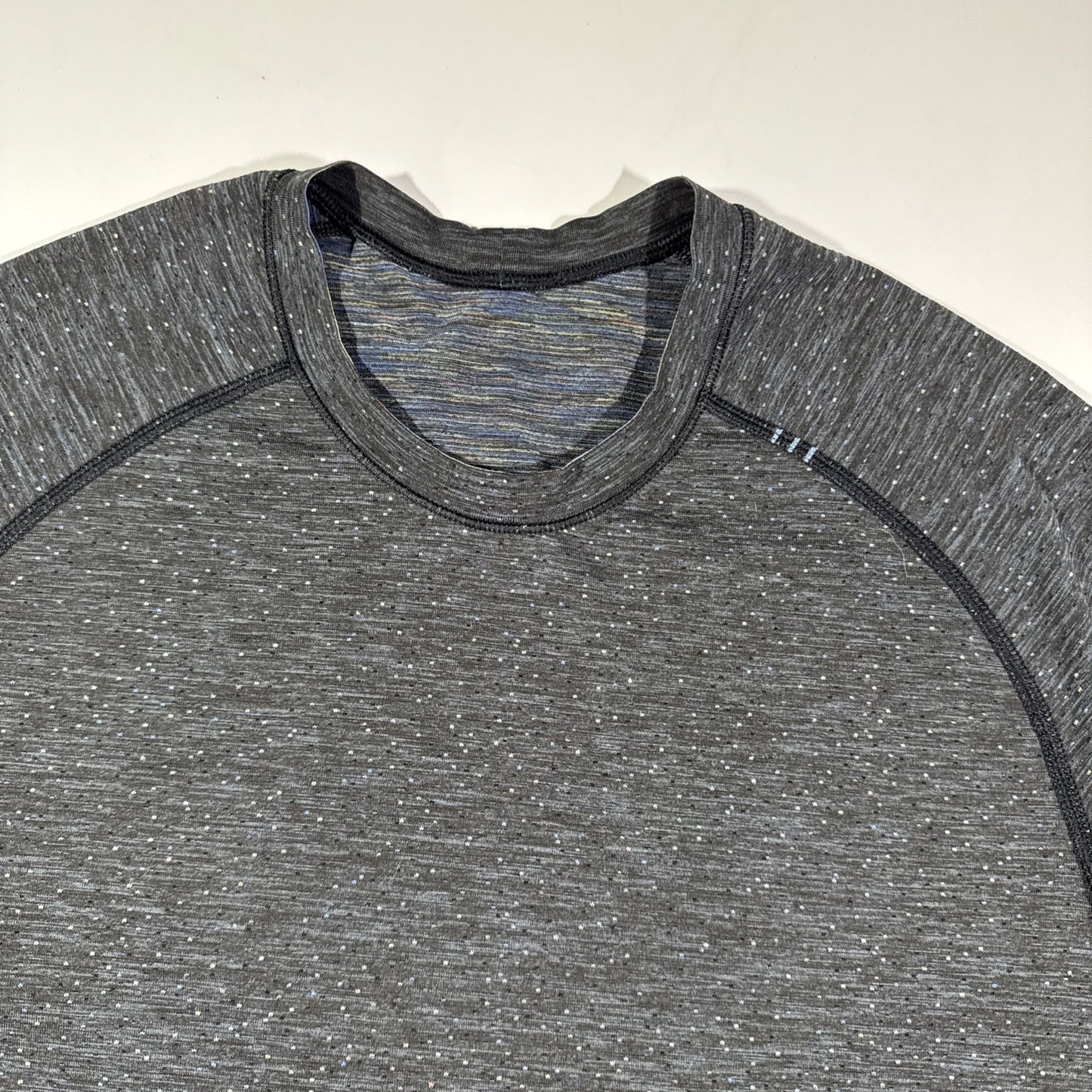 Lululemon Metal Vent Tech Short Sleeve Shirt Gray Reflective Speckle Size S