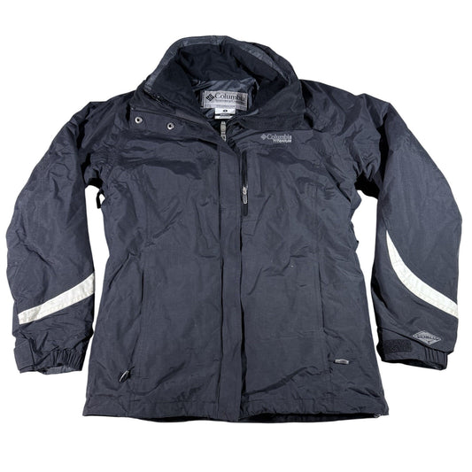 Columbia Titanium Women’s Interchange 3-in-1 Jacket Small Black Omni-Shield