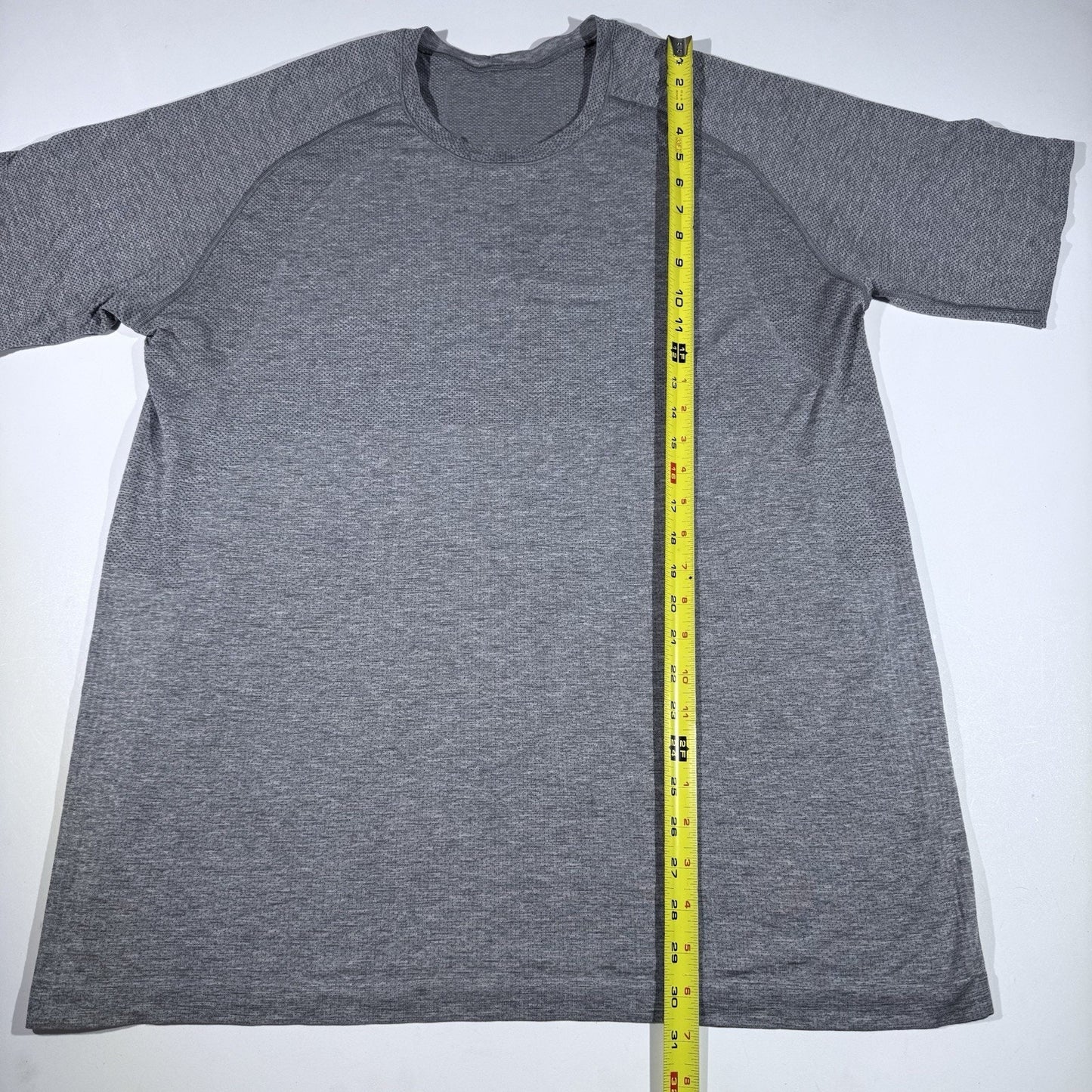 Lululemon Men’s Size XXL Metal Vent Tech Short Sleeve Tee Heathered Shirt Gray