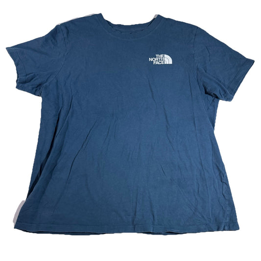 The North Face Women’s T-Shirt Size Large Navy Blue Hike Climb Shirt TNF