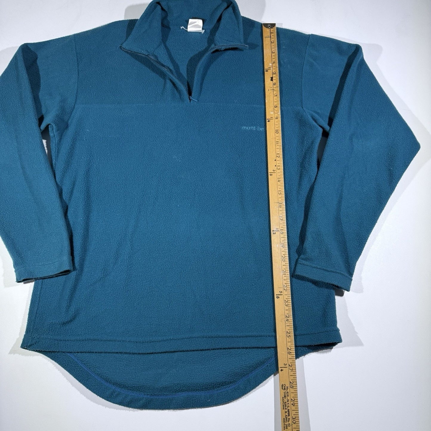 Vintage Mont-Bell Half Zip Fleece Pullover / Made In USA / Men’s Medium