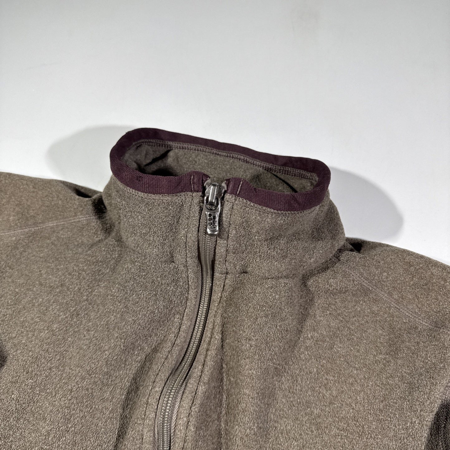 Patagonia Brown Fleece Full-Zip Women's Jacket, Size Medium