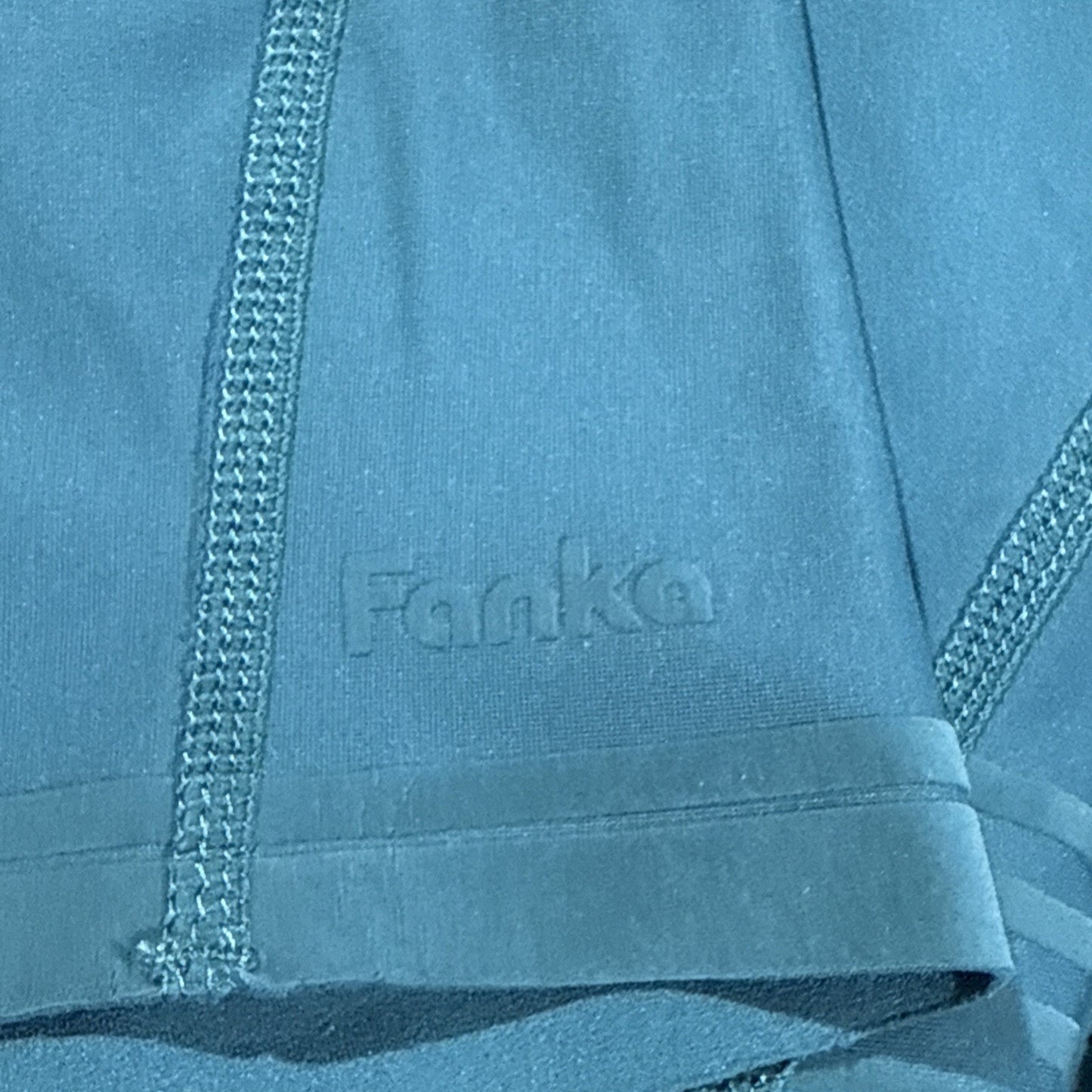 Fanka Women’s Body Sculpt 5” Biker Shorts (Reversible Wear) Blue Size Medium