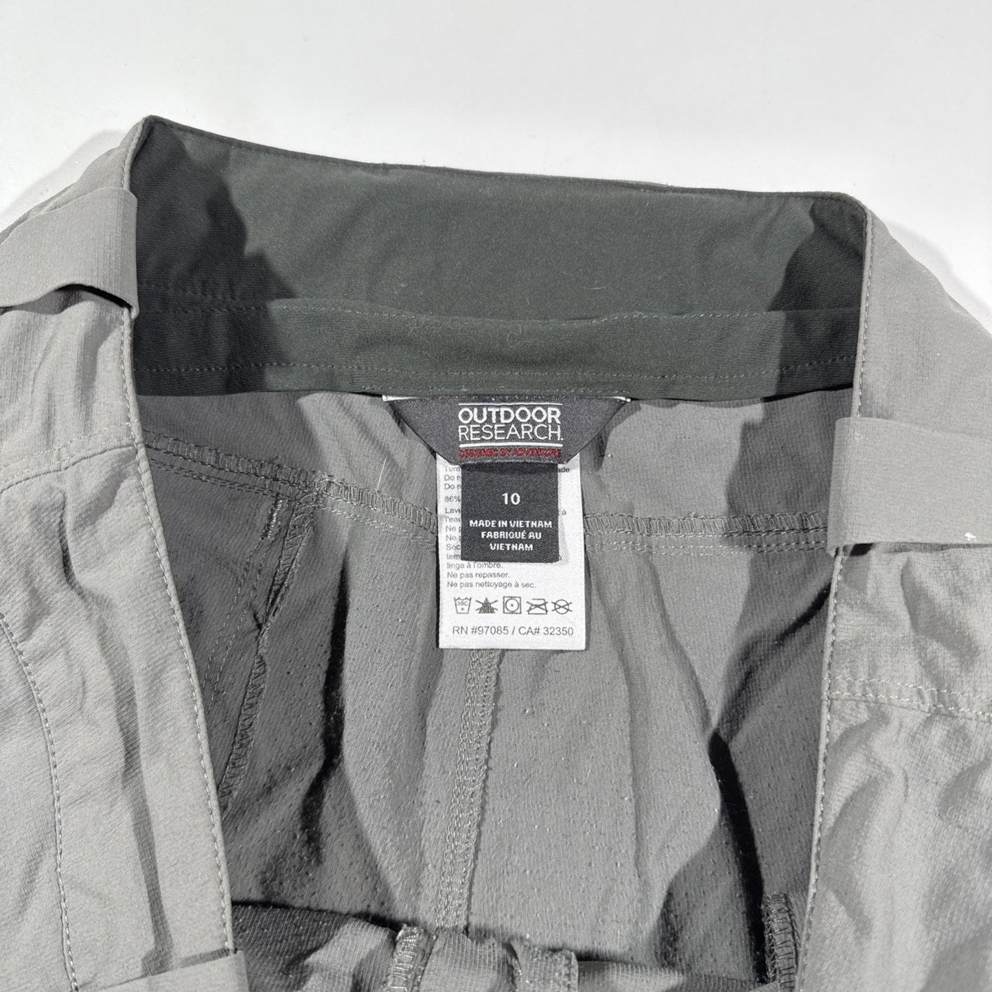 Outdoor Research Ferrosi Capri Shorts Womens Size 10 Hiking Stretch Trail 269194