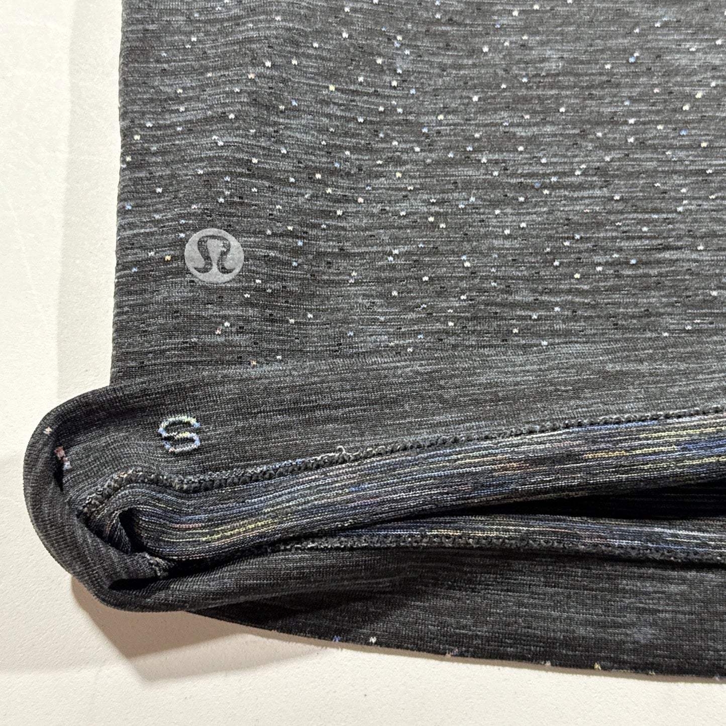 Lululemon Metal Vent Tech Short Sleeve Shirt Gray Reflective Speckle Size S