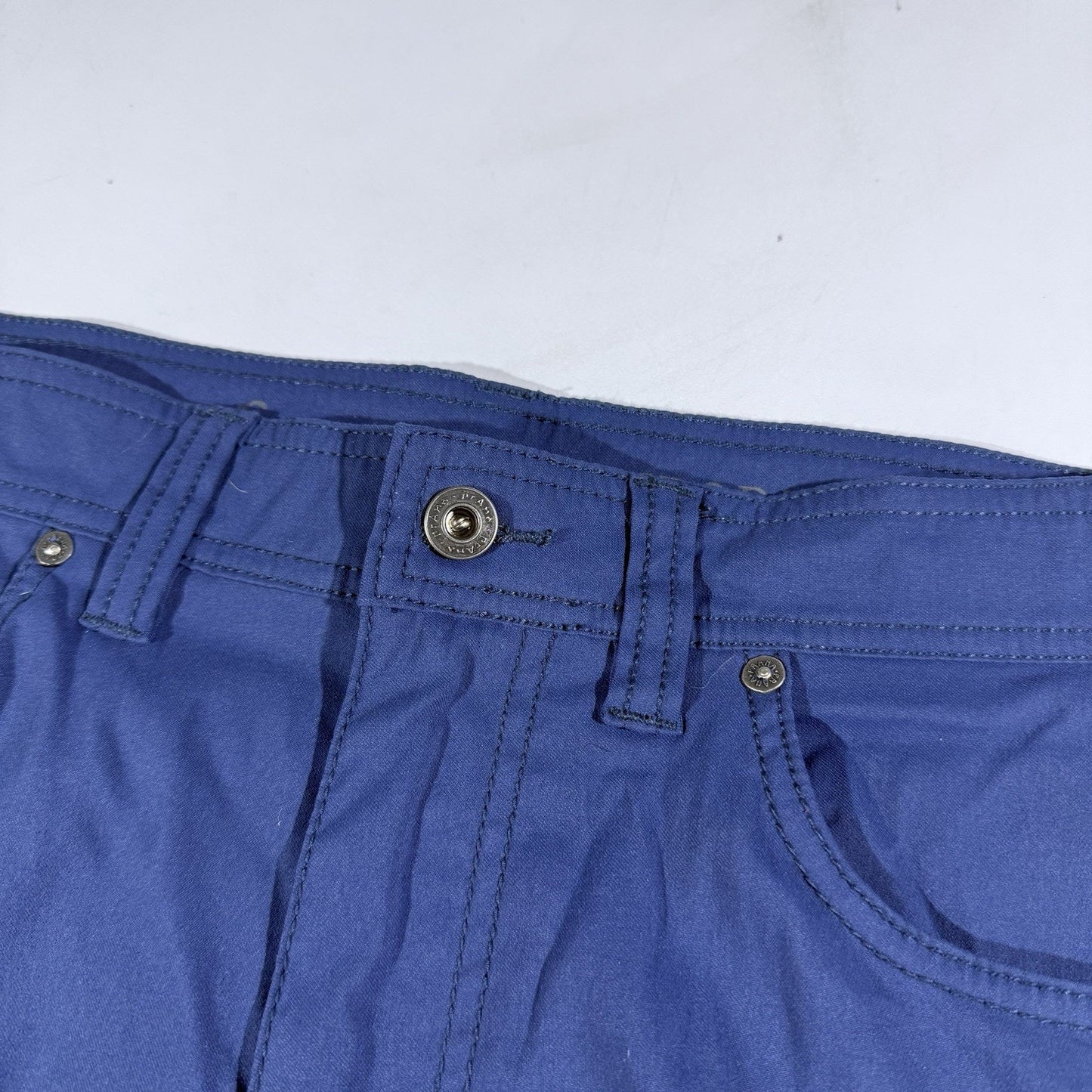 Prana Brion Pants Men’s 32x30 Blue Slim Fit Nylon Outdoors Hiking Climbing