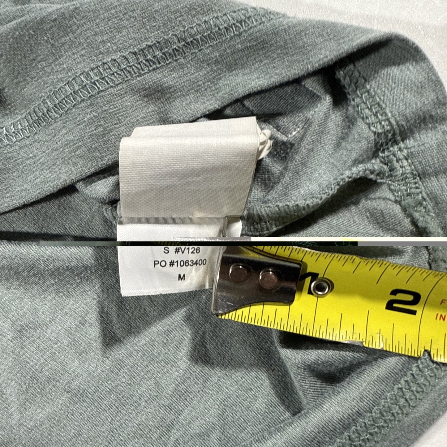 Vuori Shirt Men M Light Blue Short Sleeve Run Workout Gym Tee Active V126