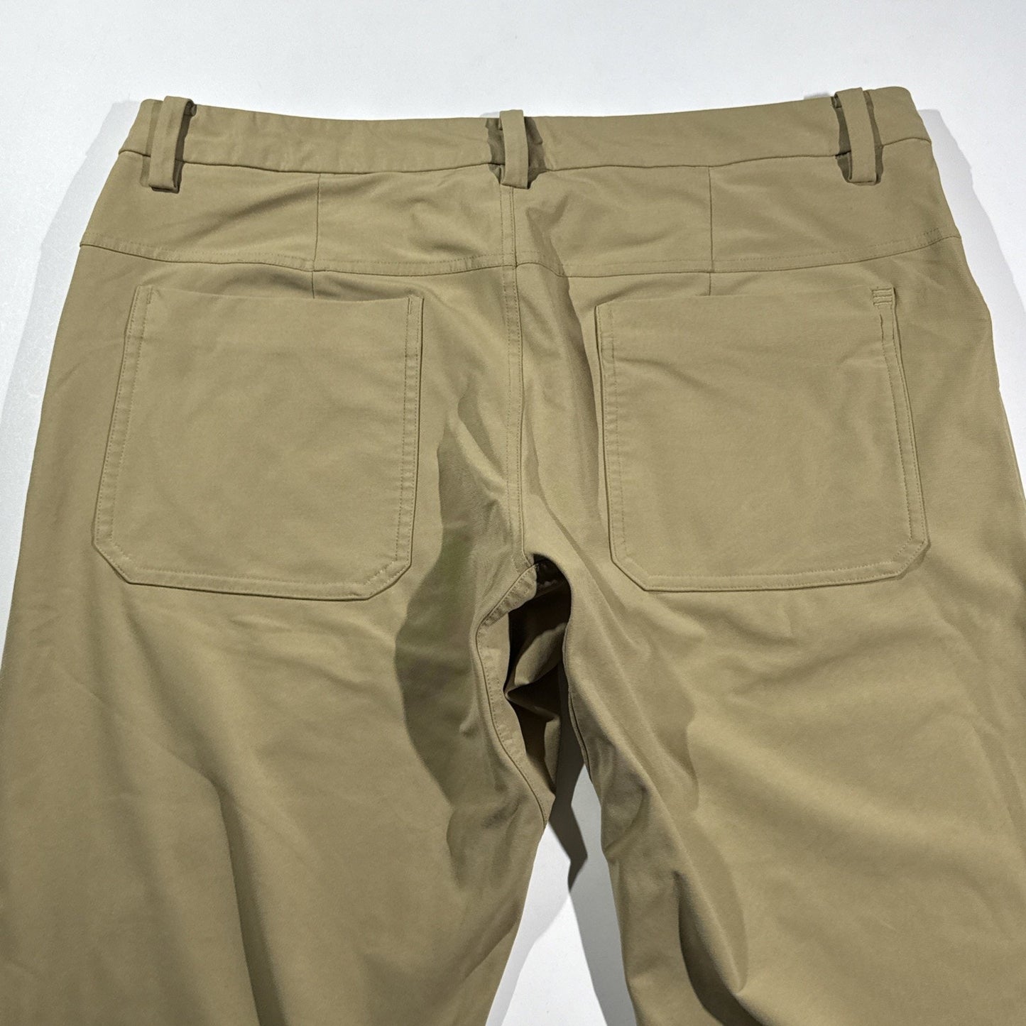 Lululemon Pants Mens 36x31 Tan Khaki 5 Pocket Stretch Casual Golf Hiking ABC