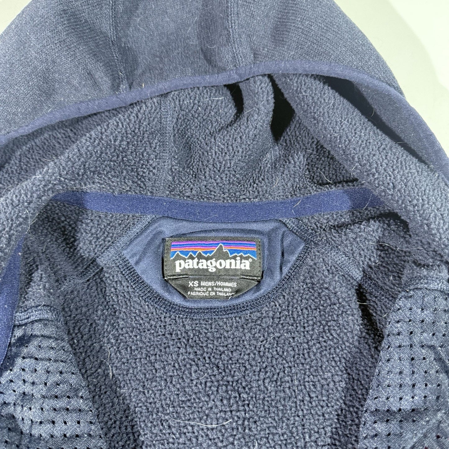 Patagonia Performance Better Sweater Fleece Jacket Men’s XS Navy Red Full Zip