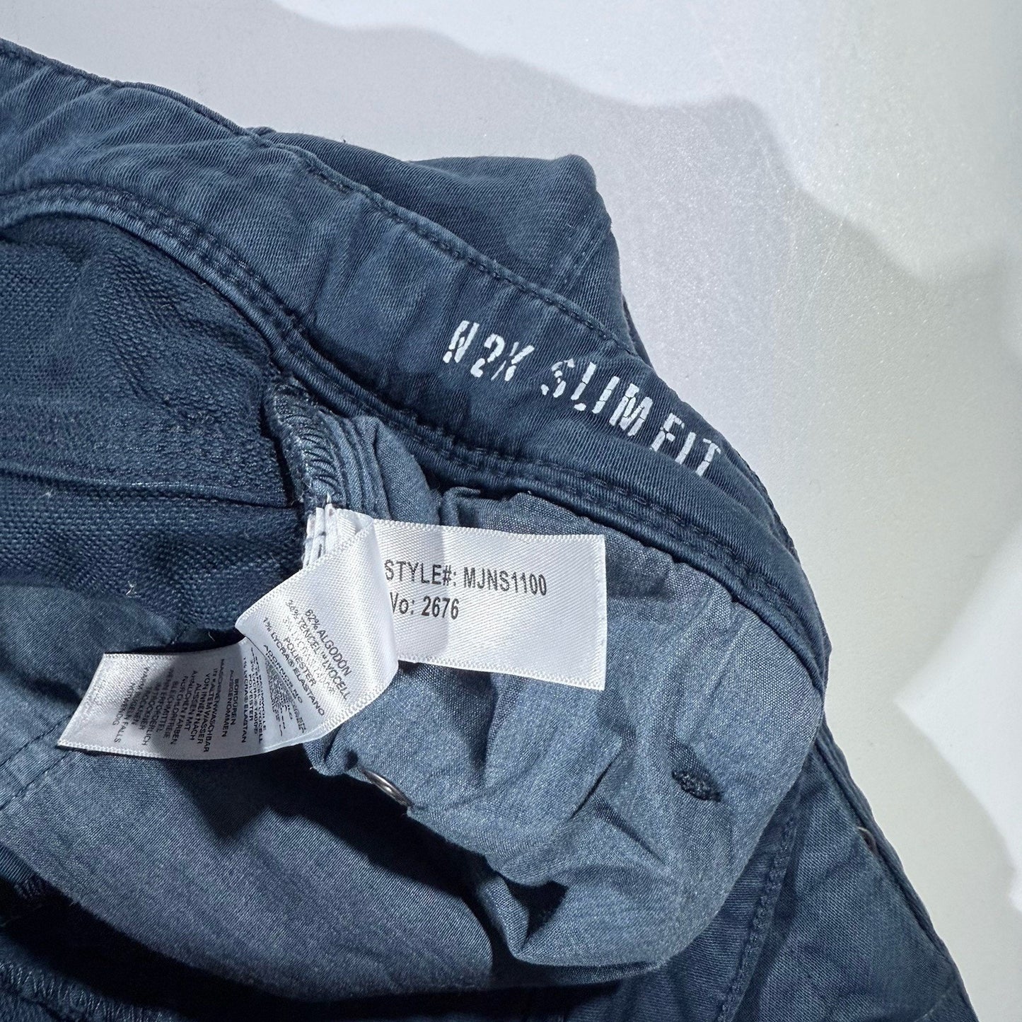 DU/ER DUER 31x29 No Sweat Jogger Pants Ink Blue N2X Slim Fit Outdoor Hike Bike