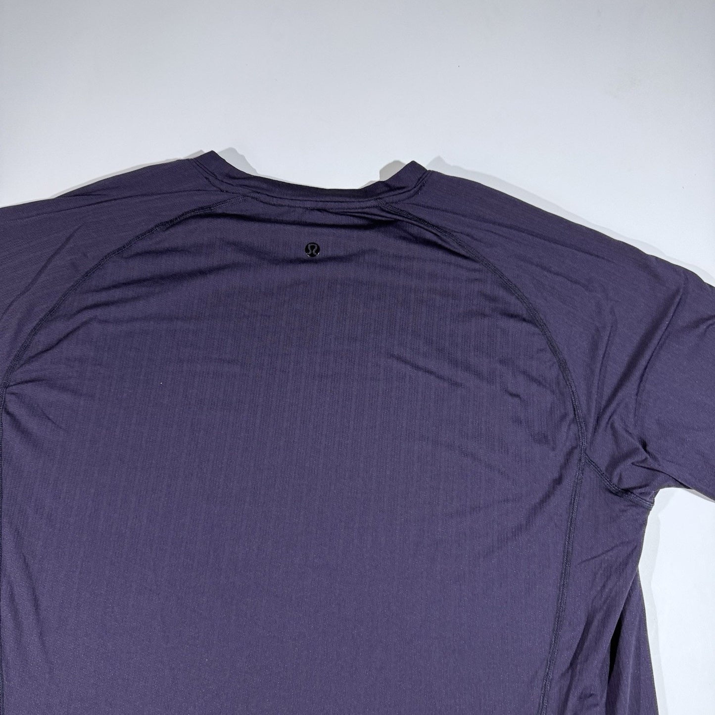 Lululemon Shirt Men L Metal Vent Tech Purple Tee Performance Gym Breathable