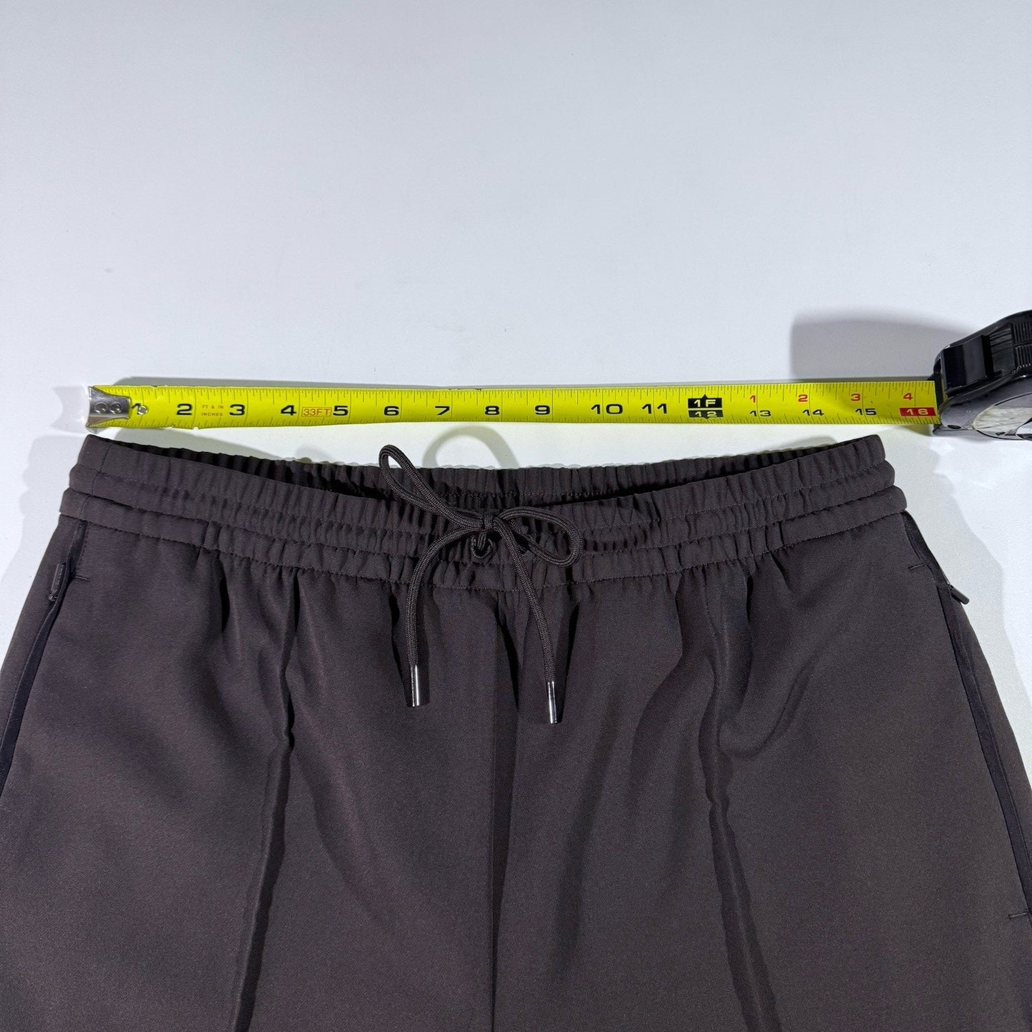 Athleta Womens Brooklyn Ankle Pants Brown Stretch Pull On Trousers Size 8