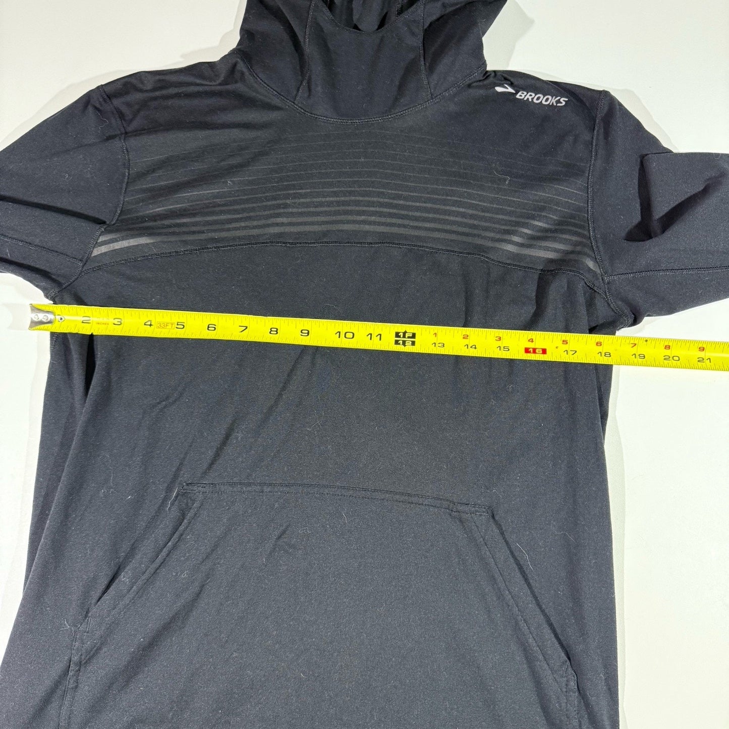 Brooks Dash Hoodie Womens XS Black Running Pullover Lightweight Workout