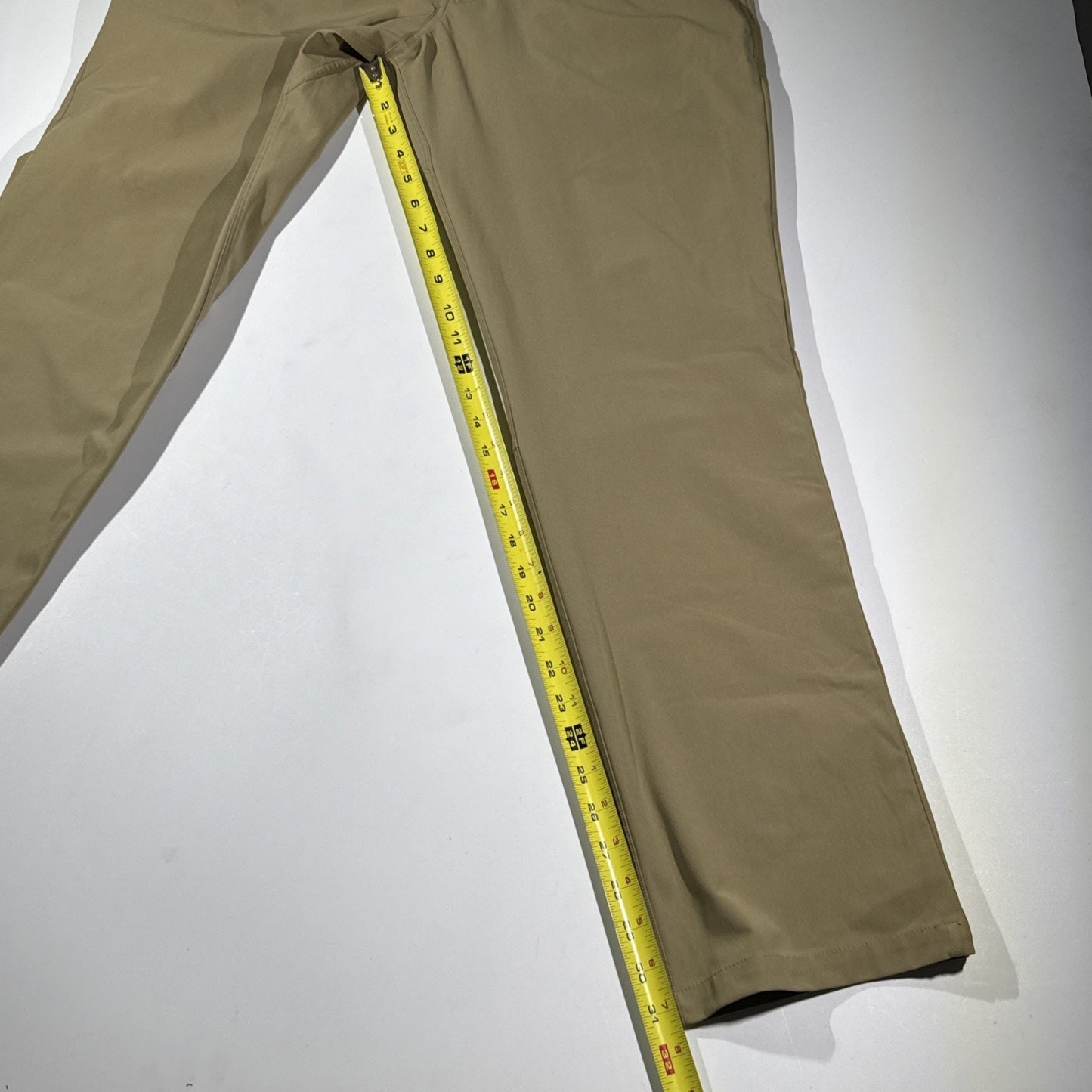 Lululemon Pants Mens 36x31 Tan Khaki 5 Pocket Stretch Casual Golf Hiking ABC