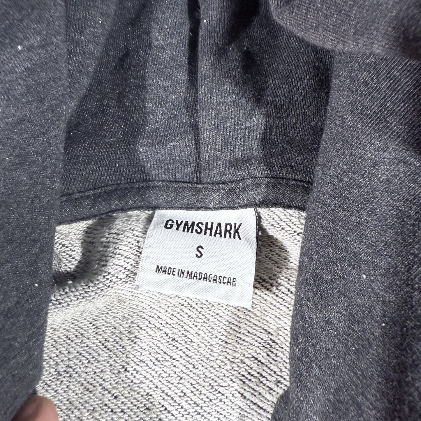 Gymshark Women's Oversized Rest Day Sweats Hoodie Black Size Small B2A7P