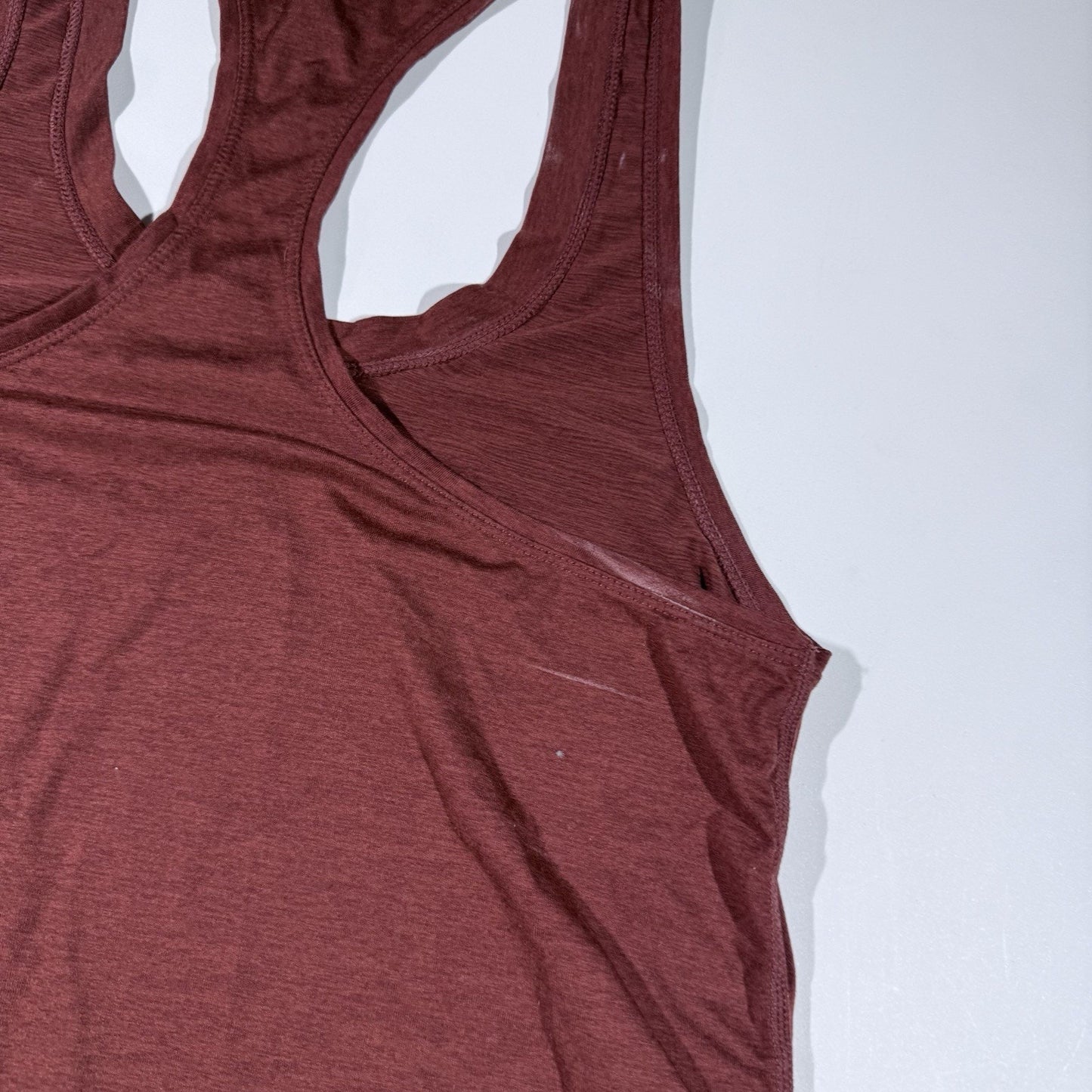 Vuori Women’s Lux Performance Racerback Tank Top Spice Heather Size M VW108