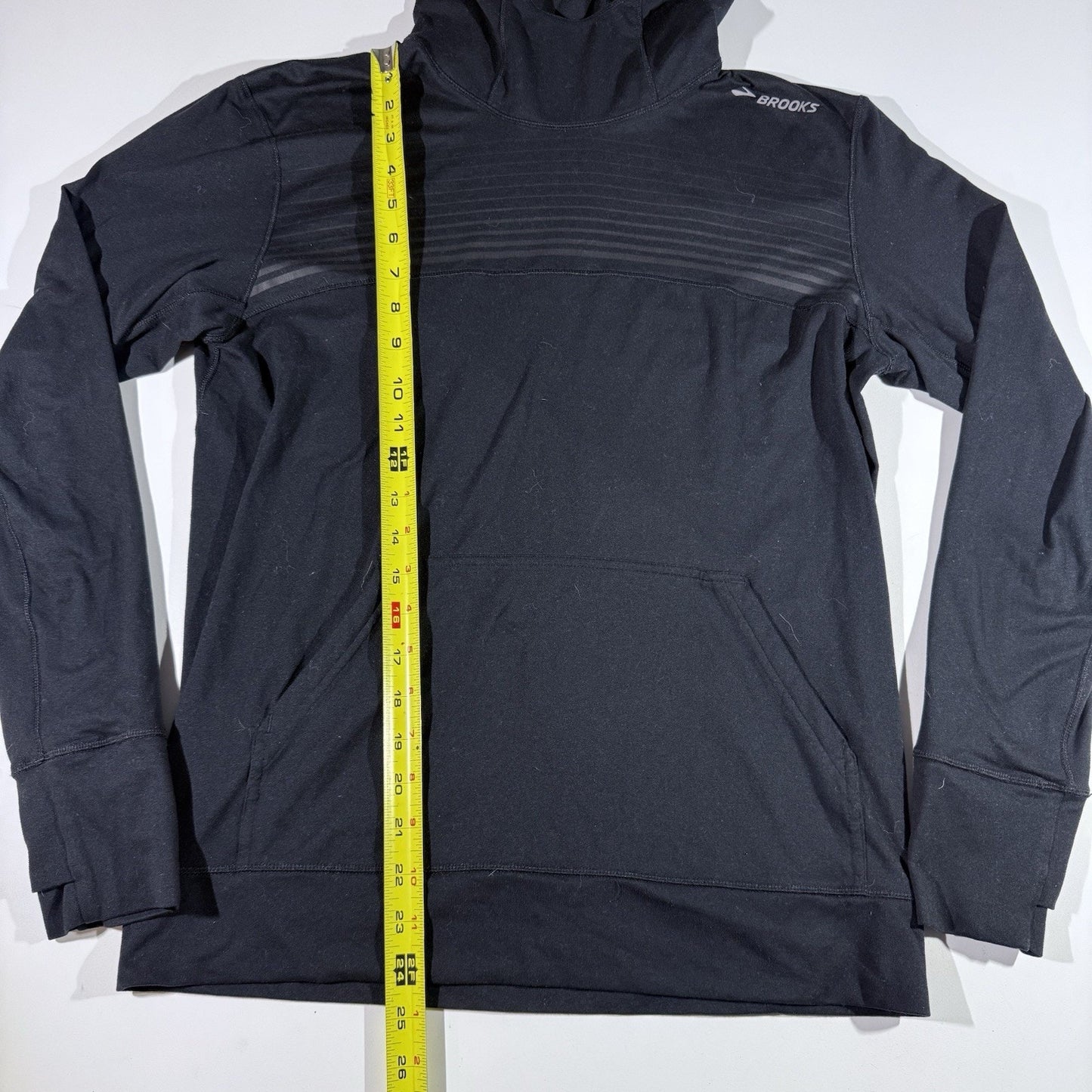 Brooks Dash Hoodie Womens XS Black Running Pullover Lightweight Workout