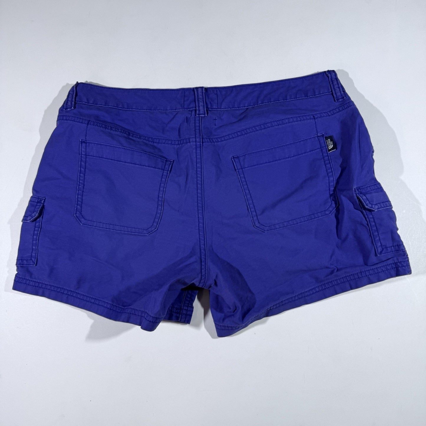 The North Face Paramount Cargo Shorts Womens 10 Purple Hiking Outdoor Nylon