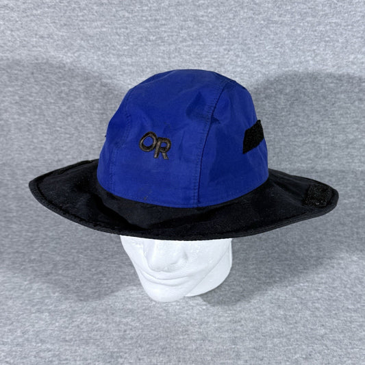 Vintage Outdoor Research Seattle Rain Hat Gore-Tex Bucket Hat Blue Size Medium