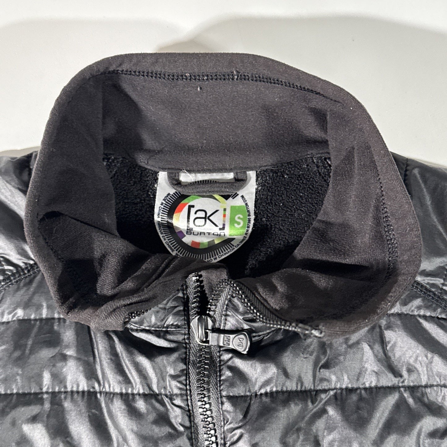 Burton [ak] Insulator Jacket Men’s Small Black Primaloft Midlayer Snowboard Ski