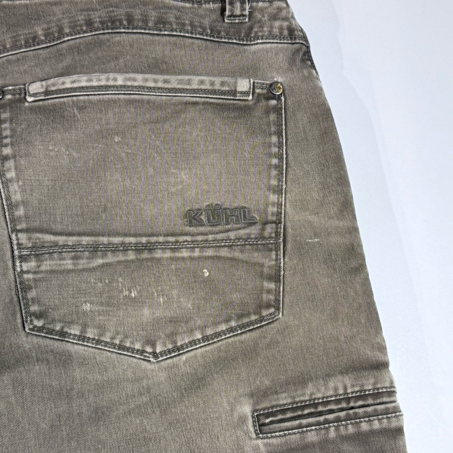 Kuhl Rydr Pants Vintage Patina Dye Men’s 36x32 Ryder Outdoors Brown