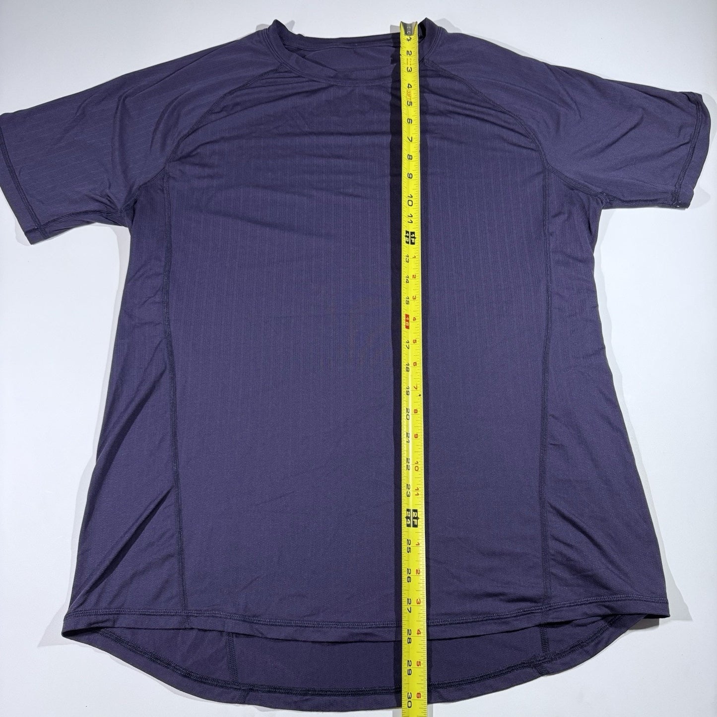 Lululemon Shirt Men L Metal Vent Tech Purple Tee Performance Gym Breathable