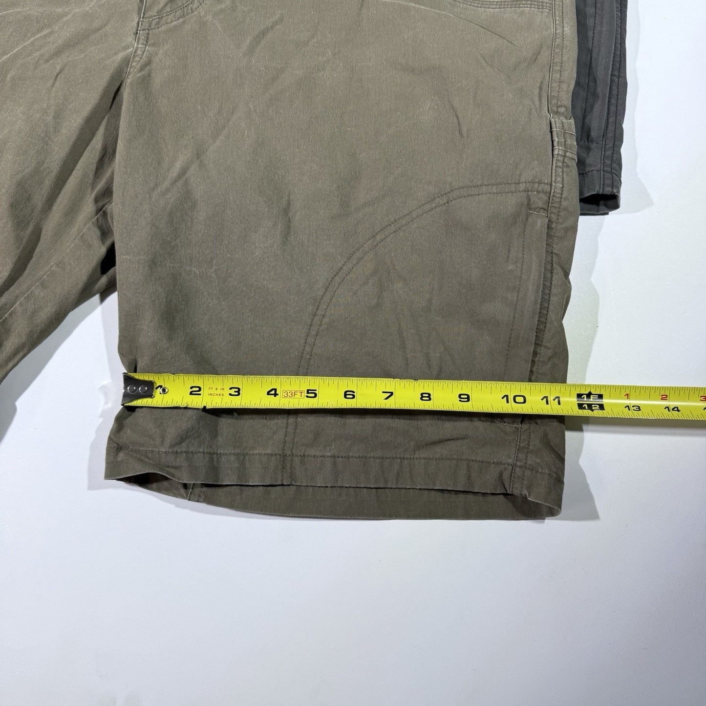 KUHL Men’s Radikl Shorts Lot 2 Pair Size 40 Khaki & Dark Gray Hiking Outdoor