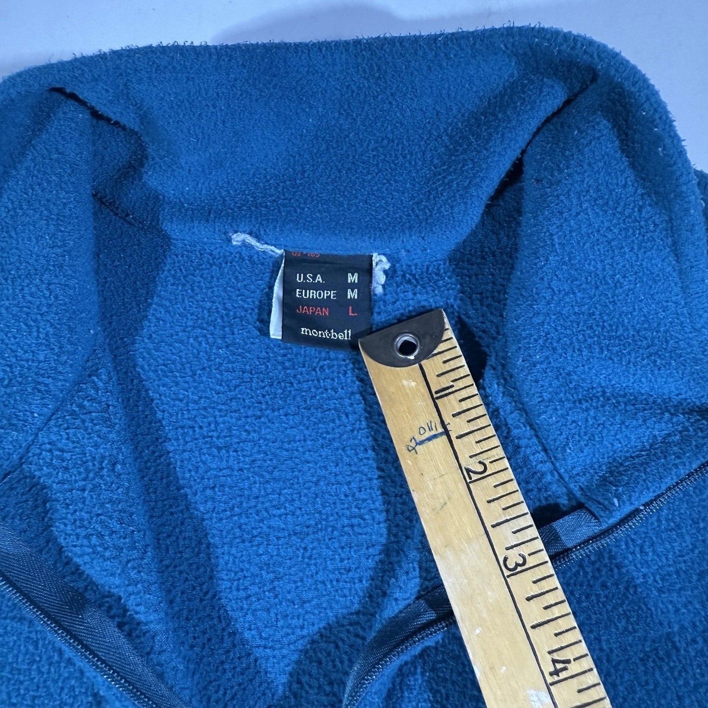 Vintage Mont-Bell Half Zip Fleece Pullover / Made In USA / Men’s Medium