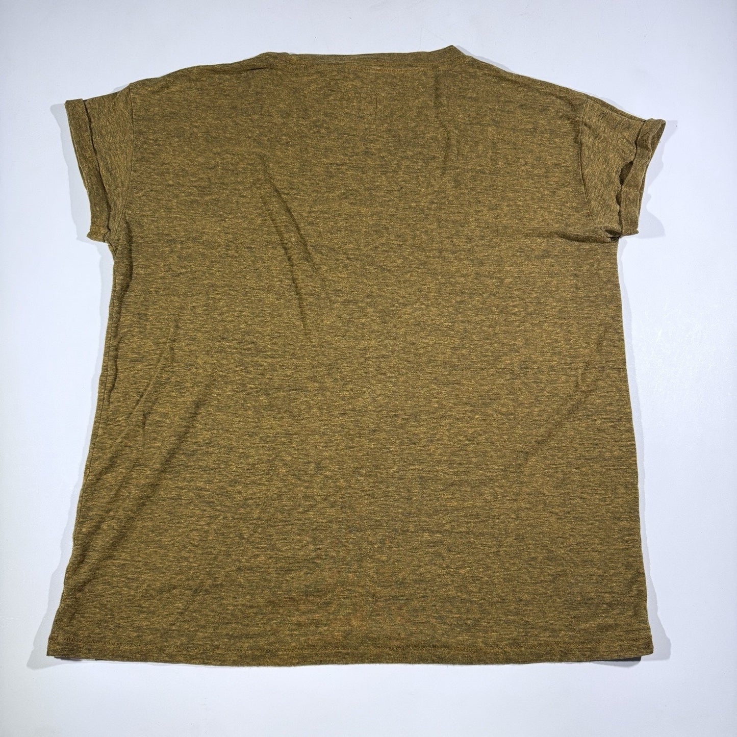 Prana Sustainable Quality Orange T-Shirt Womens Short Sleeve Casual Top Size M