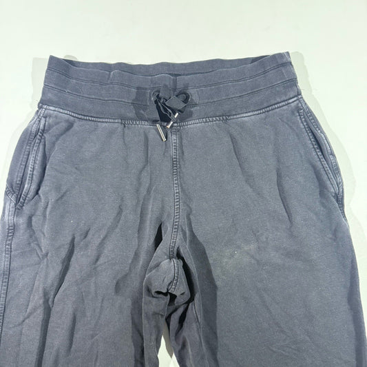 Athleta Venice Jogger Sweatpants Women’s Small Black Cotton Blend Drawstring