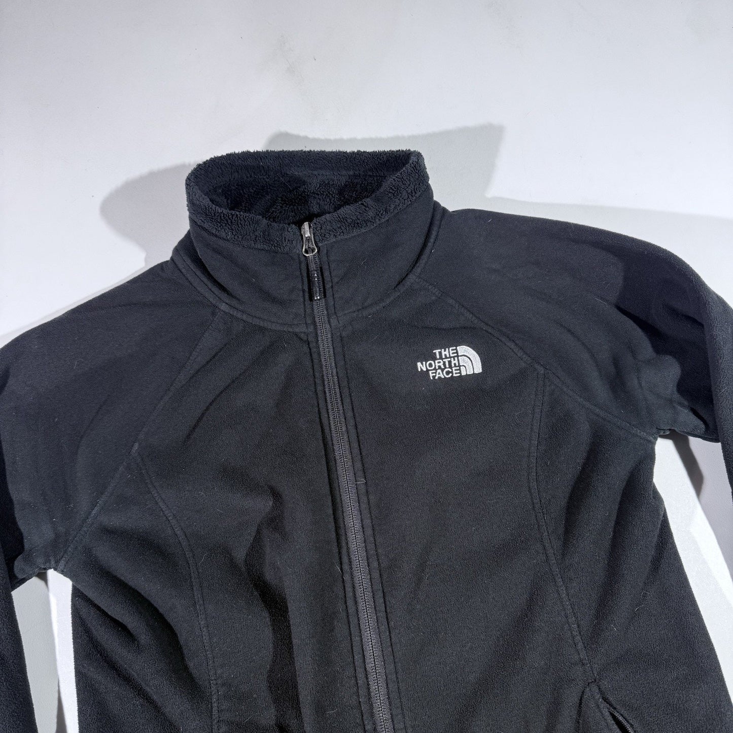 The North Face Osito Fleece Jacket Women’s Small Black Full Zip Soft Plush
