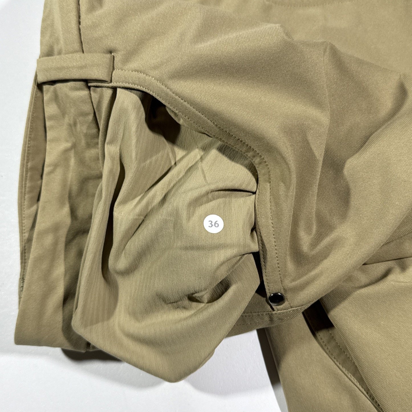 Lululemon Pants Mens 36x31 Tan Khaki 5 Pocket Stretch Casual Golf Hiking ABC