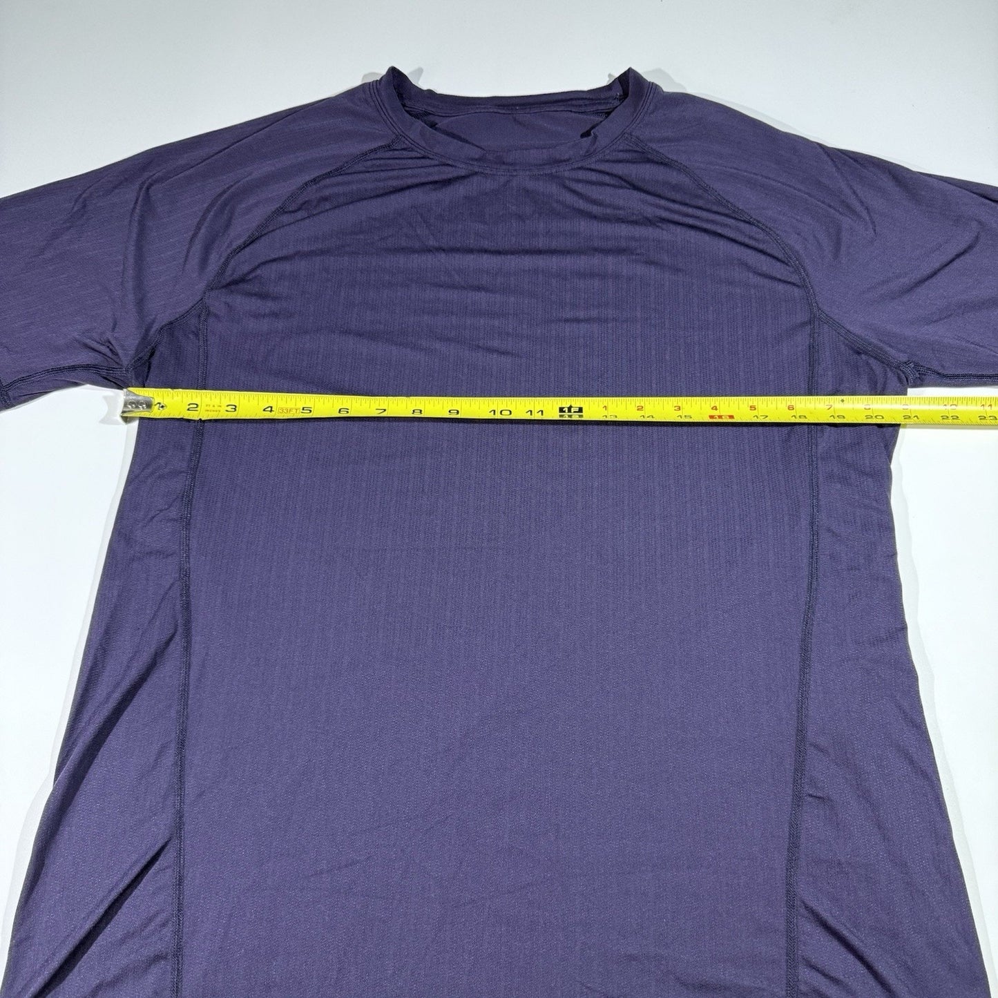 Lululemon Shirt Men L Metal Vent Tech Purple Tee Performance Gym Breathable