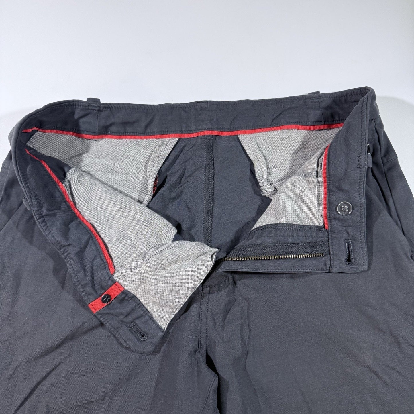 Lululemon Pants Mens 30x32 Gray ABC Classic Fit 5 Pocket Warpstreme Stretch