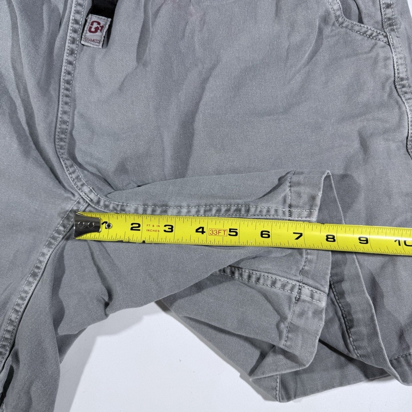 Gramicci G-Shorts Vintage Series Grey Cotton Climbing Shorts Men’s XL