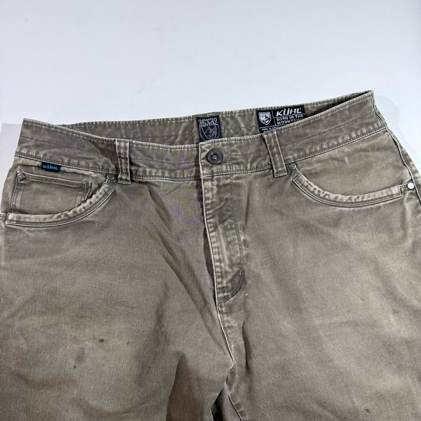 Kuhl Rydr Pants Vintage Patina Dye Men’s 36x32 Ryder Outdoors Brown