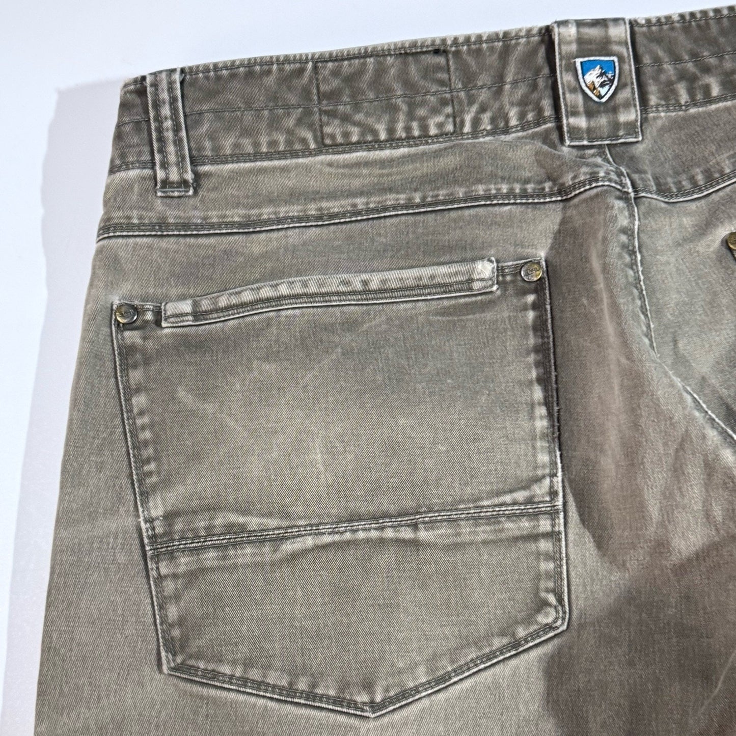 Kuhl Rydr Pants Vintage Patina Dye Men’s 36x32 Ryder Outdoors Brown