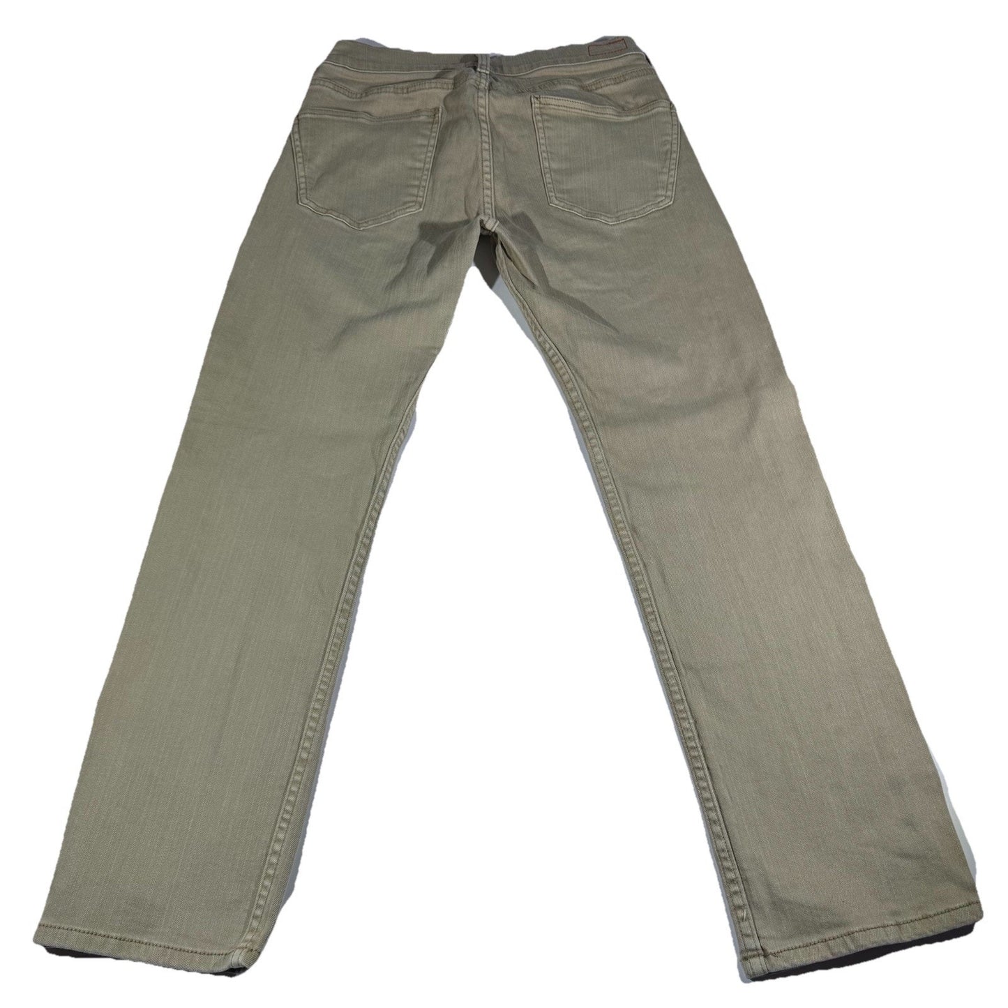 Marine Layer Men’s Pants 30x30 Straight Fit Khaki Beige Casual Cotton Jeans