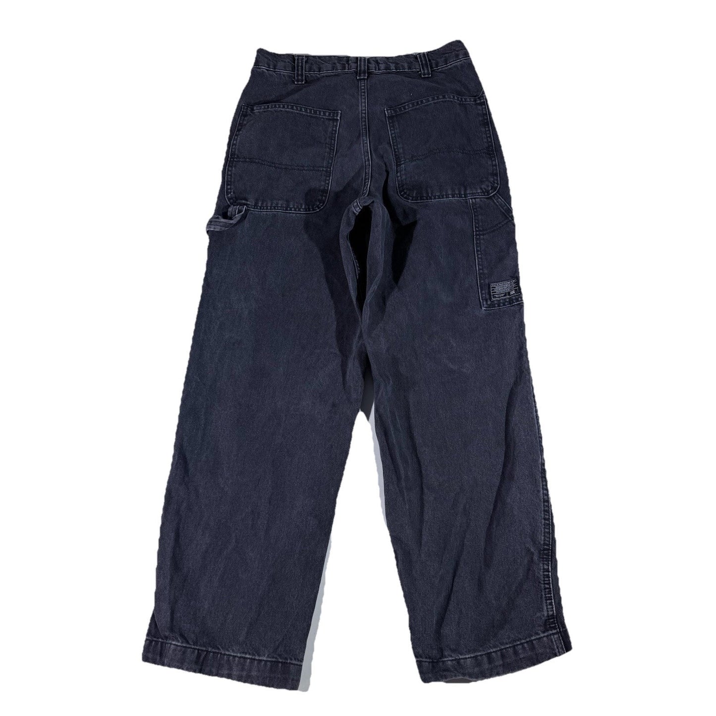 BDG Jeans Mens 30x30 Black Straight Fit Carpenter Double Knee Workwear Pants