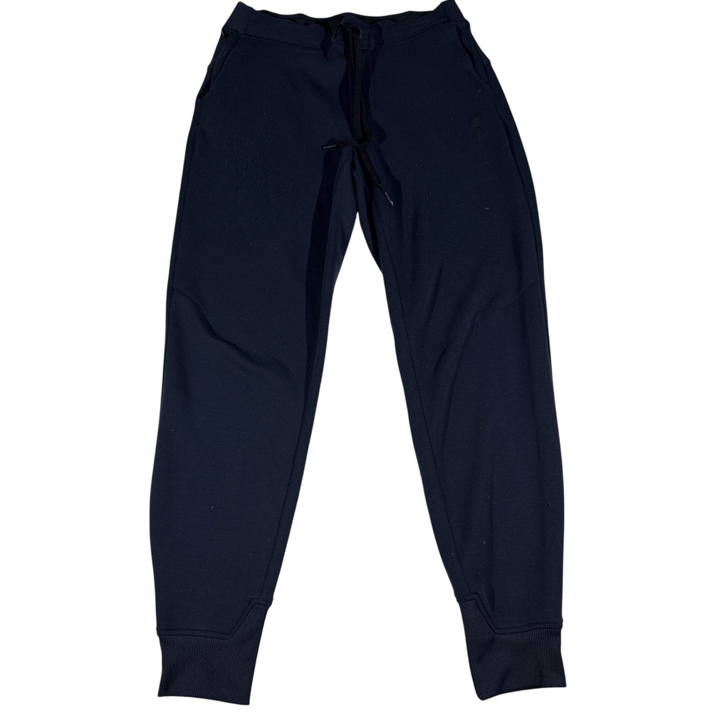 On Running Men’s Sweat Pants Small Navy Blue Athletic Joggers Swiss Engineering