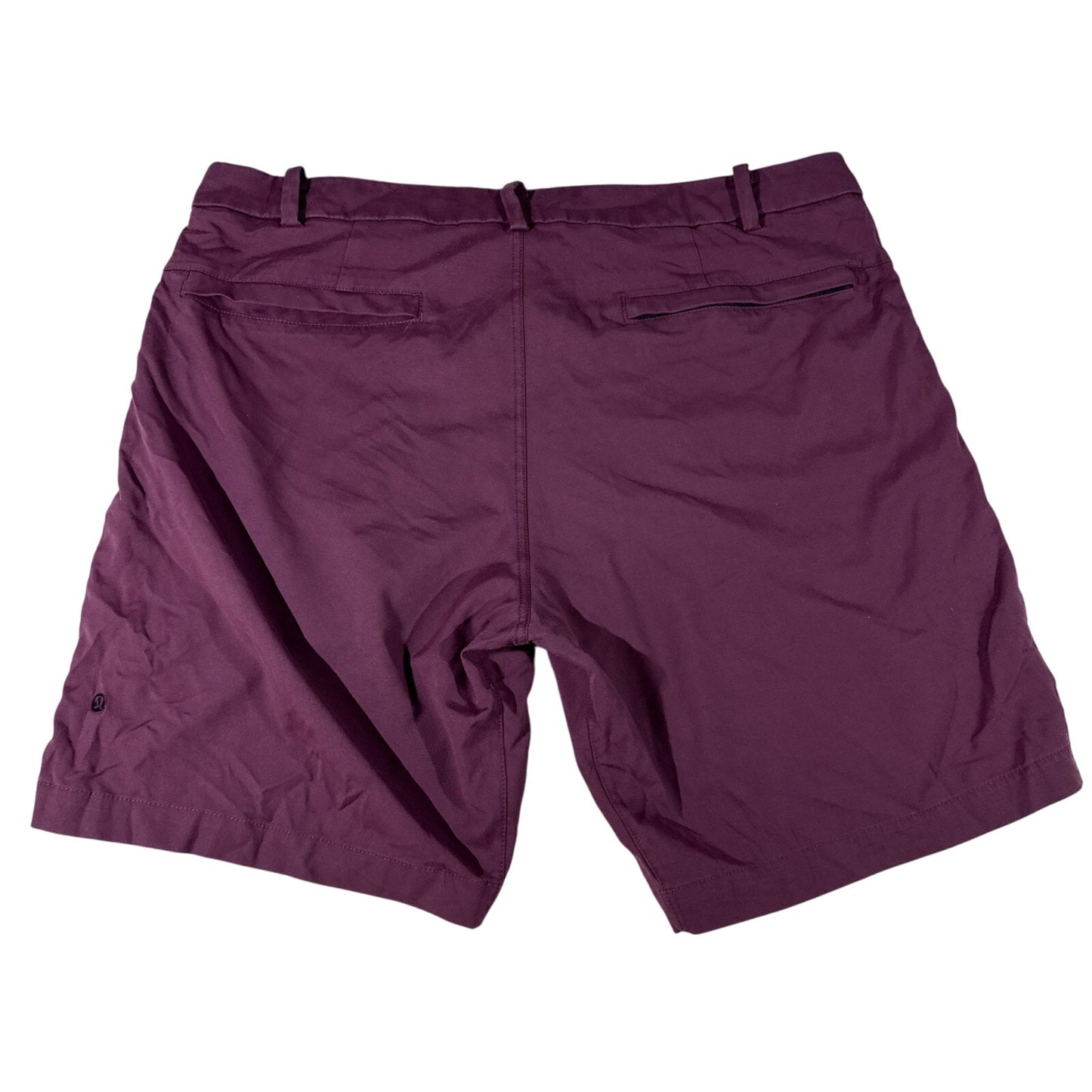 Lululemon Men’s Commission Shorts Size 38 Purple ABC Stretch Casual Chino